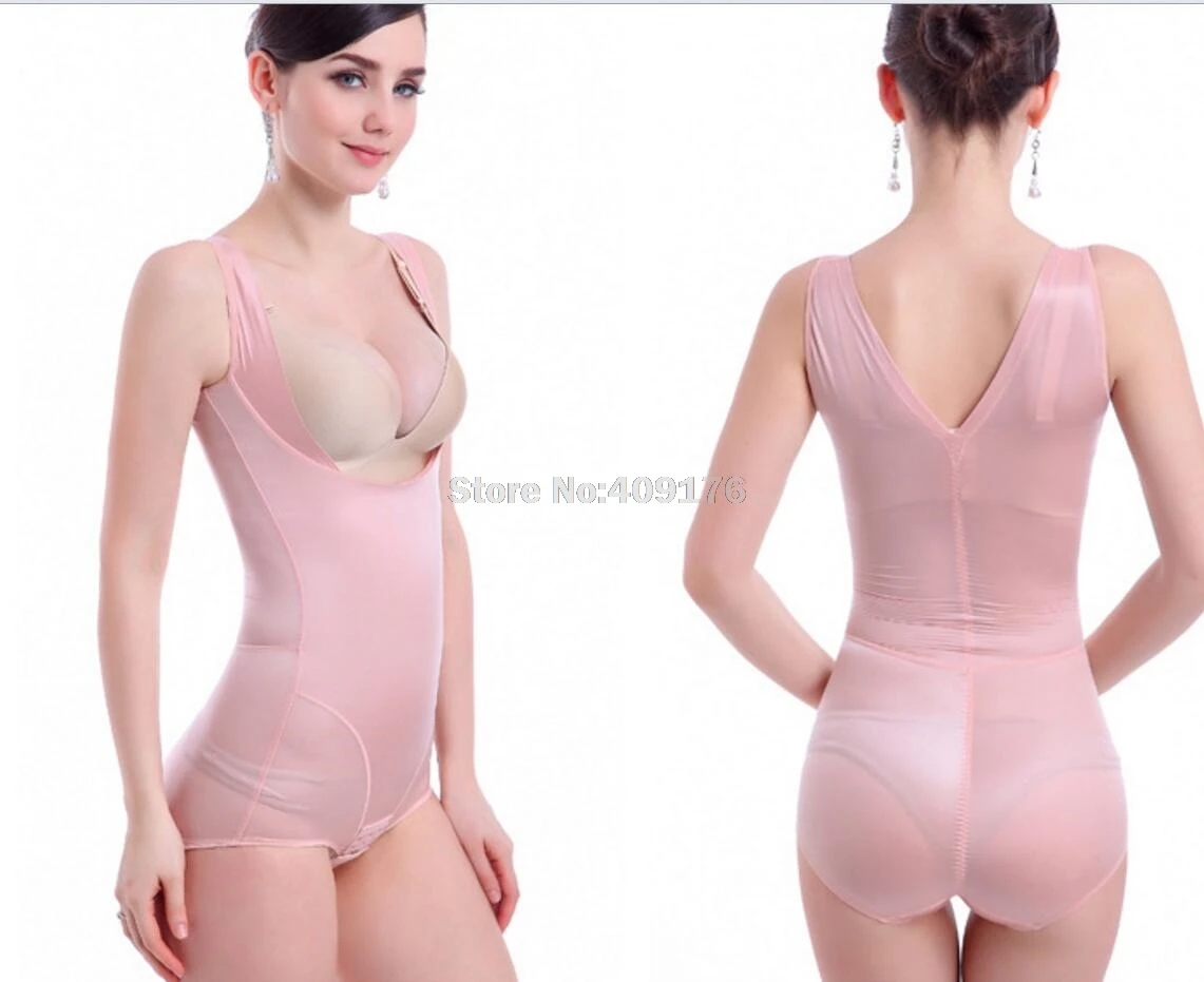 PRAYGER High Quality New Women Full Body Shapers Waist Control Underbust Corset Slimming belly Bodysuits lift bras Shapewear
