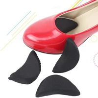 1pair sponge forefoot insert toe plug half forefoot cushion anti pain big shoes toe front long top filler shoes adjustment