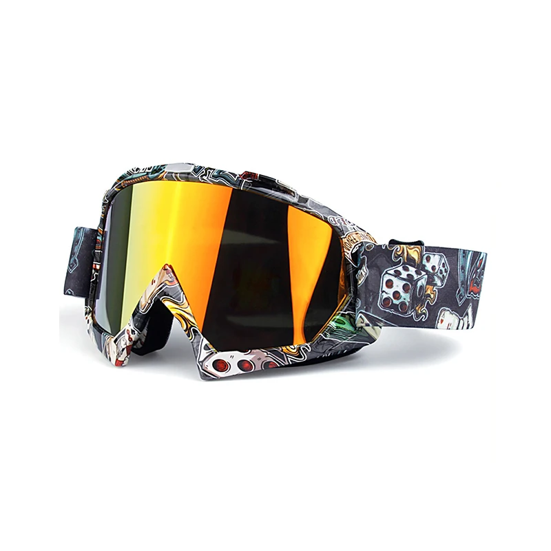 ski goggles snowboard glasses Sunglasses Big Mask Glasses printing Anti-fog UV400 Anti-scratch | Спорт и развлечения