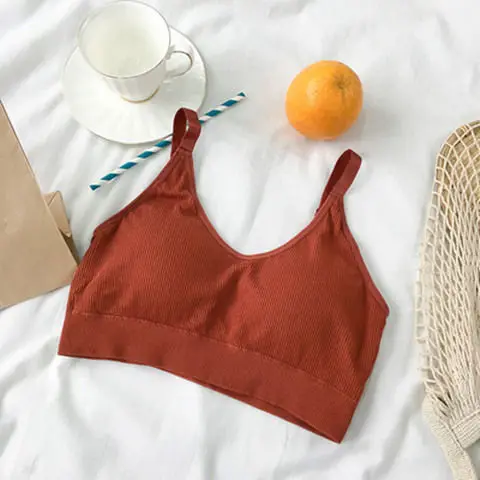 Caramel Бесшовный Spor ts бюстгальтер гибкий Быстросохнущий Фитнес-Бюстгальтер Yog Топ спортивный бюстгальтер для дам Yog a пуш-ап Spo rts бюстгальтер Spor t Femme - Цвет: Caramel