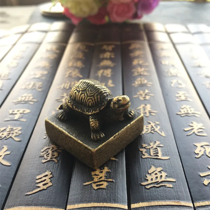 

Antique miscellaneous seal tortoise seal free shipping