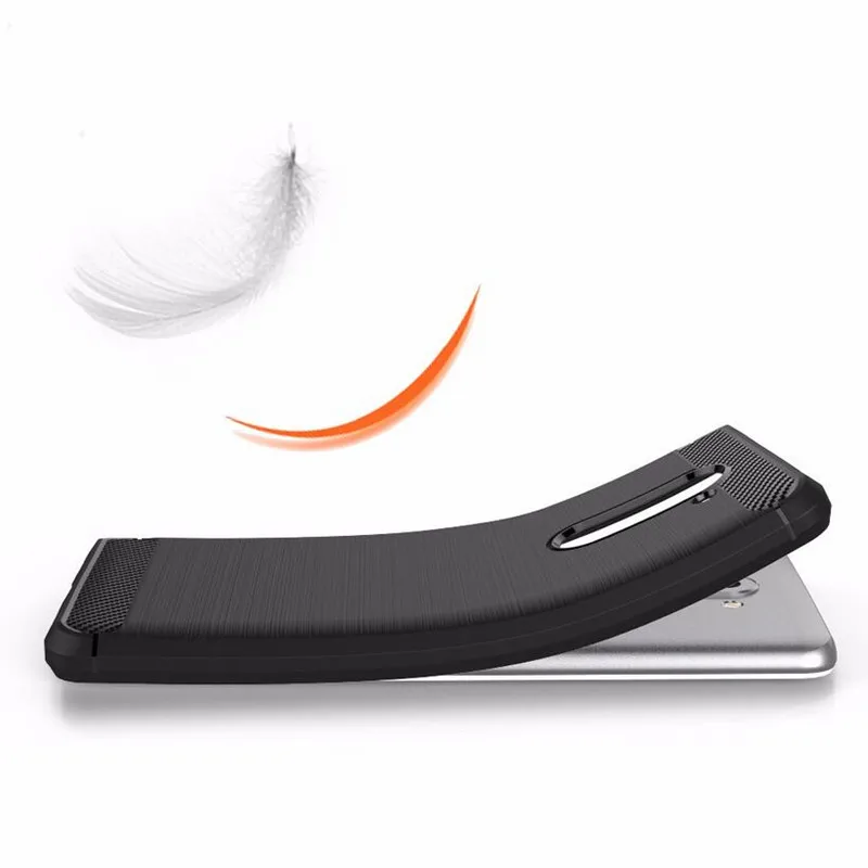 Роскошный чехол Kcatoon из углеродного волокна с защитой от капель для Huawei Honor 6x