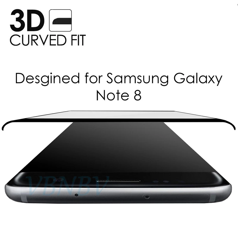 VBNBV 3D полное покрытие стекло для samsung Galaxy S7 Edge S8 S9 Plus защита экрана закаленное стекло для samsung Note 9 8 стеклянная пленка