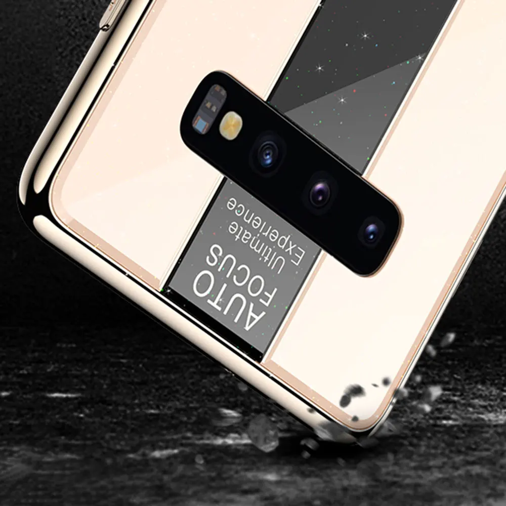Зеркальный стеклянный чехол для Samsung S8 S9 S10 Plus Note9 | Мобильные телефоны и