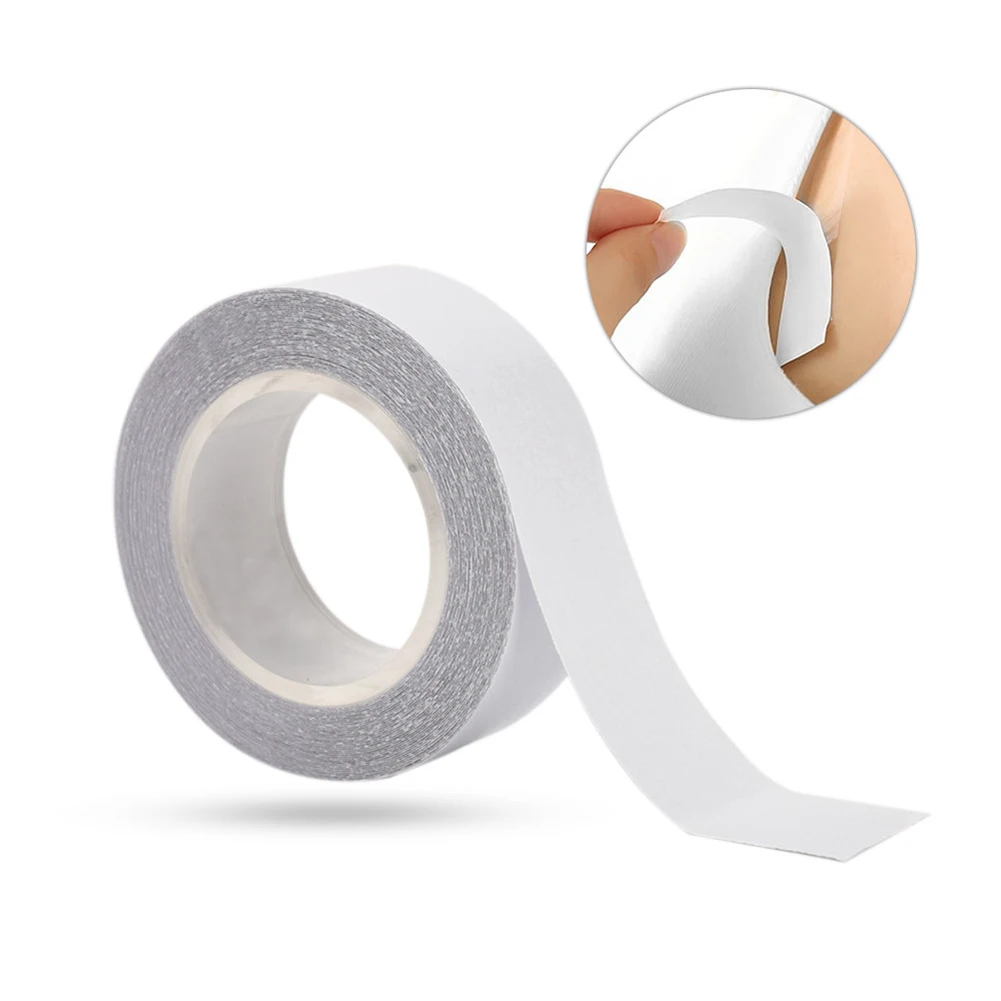 

Newly 2 Pcs Clear Double Sided Clothing Tape Adhesive Dress Tape Roll for Body Skin DO99