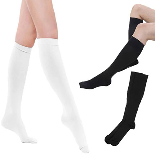 Модные женские мягкие однотонные носки ниже колена Школьные носки|boot socks|boots knee