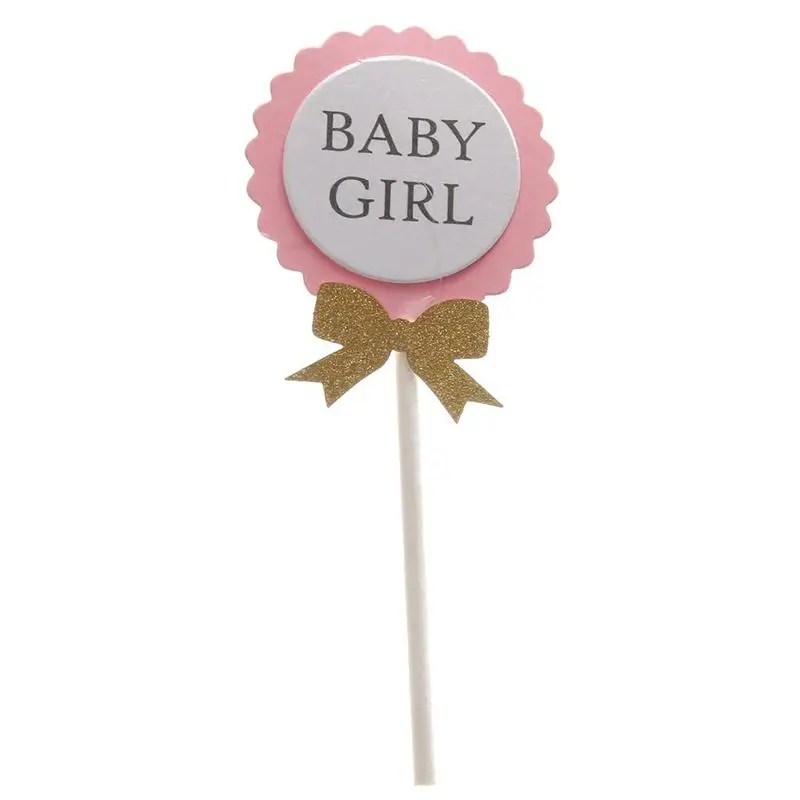 Милые верхние части для первого дня рождения кексов 1 ой девочки вечерние