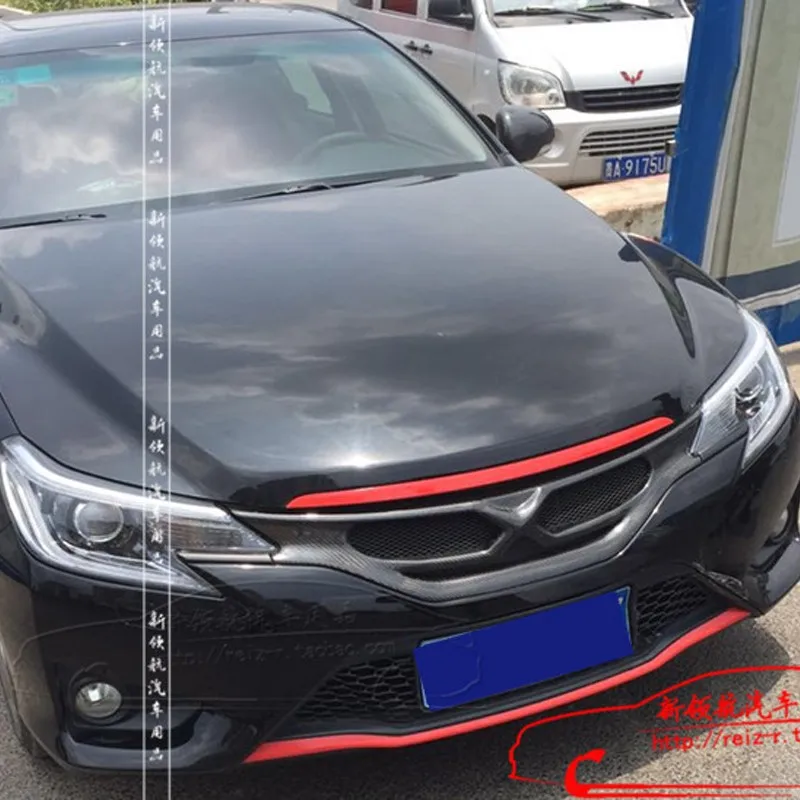 Для Toyota Mark X eiz углеродное волокно на передний бампер для автомобильного стайлинга решетка решетки для toyota MARK X style 2013