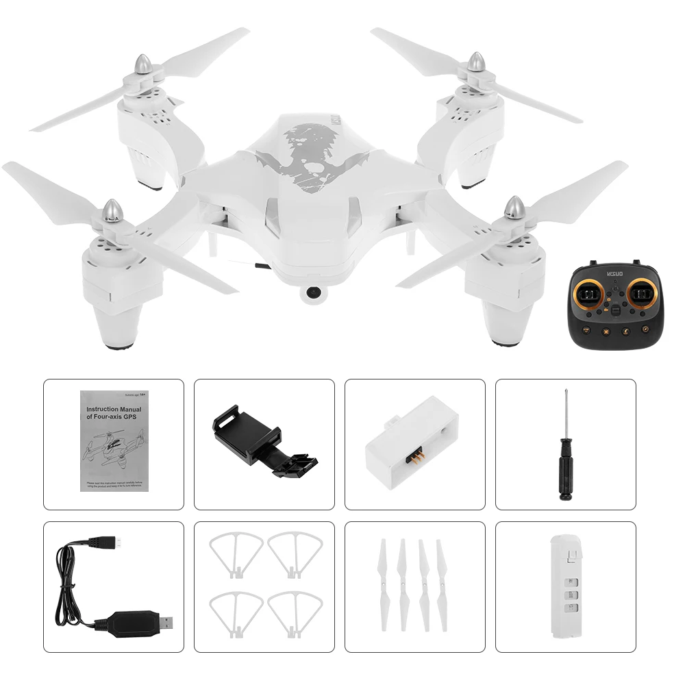 VISUO XS811 Дрон с камерой GPS 5G Wifi FPV 720P широкоугольная камера Складная Высота