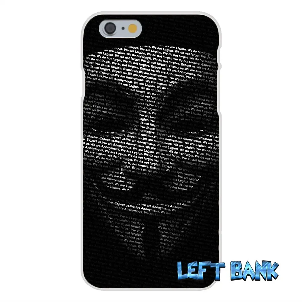 Мягкий силиконовый чехол Guy Fawkes anonymoss TPU для Samsung Galaxy Note 3 4 5 S4 S5 MINI S6 S7 edge|case for samsung
