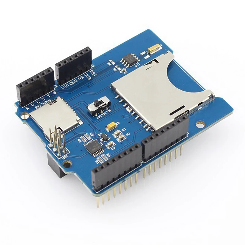 Elecrow RTC Технические данные для Arduino UNO Поддержка MicroSD SDHC TF карт с встроенным