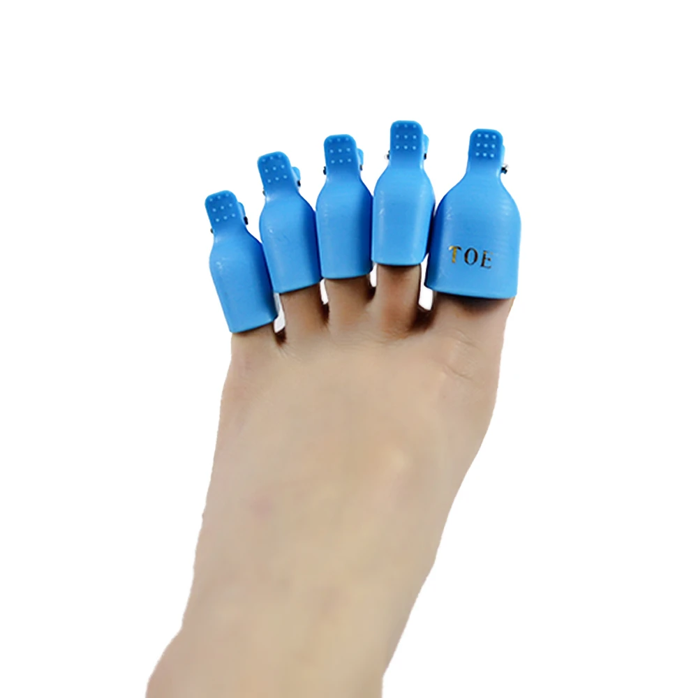 5 шт. пластиковые зажимы для ногтей|Жидкость снятия лака| |