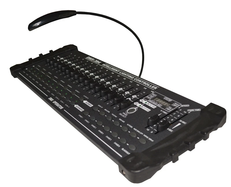Быстрая доставка DMX512 384 каналов Dmx световая консоль контроллер DMX DJ 16 слайдер |