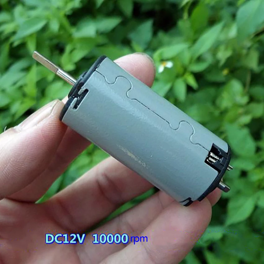 

Compensated Carbon Brush Micro Motor DC12V 10000 rpm 0.23 A Small volume Large Torque Curtain Motor Shaft Diameter 2.5mm