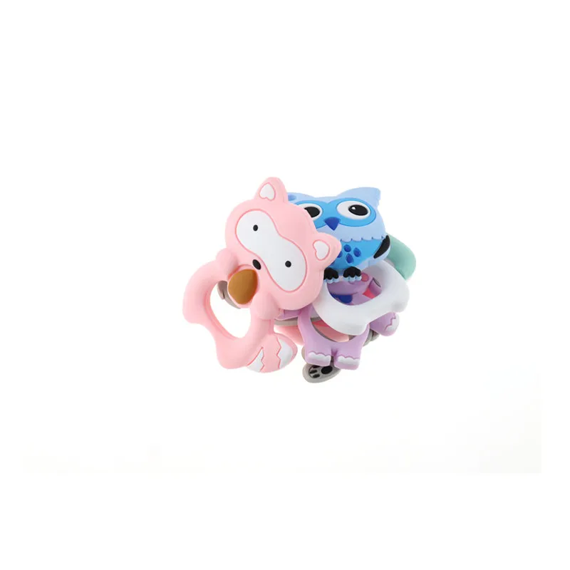 Прорезыватель для зубов силиконовый без БФА в виде животных|teether silicone|silicone