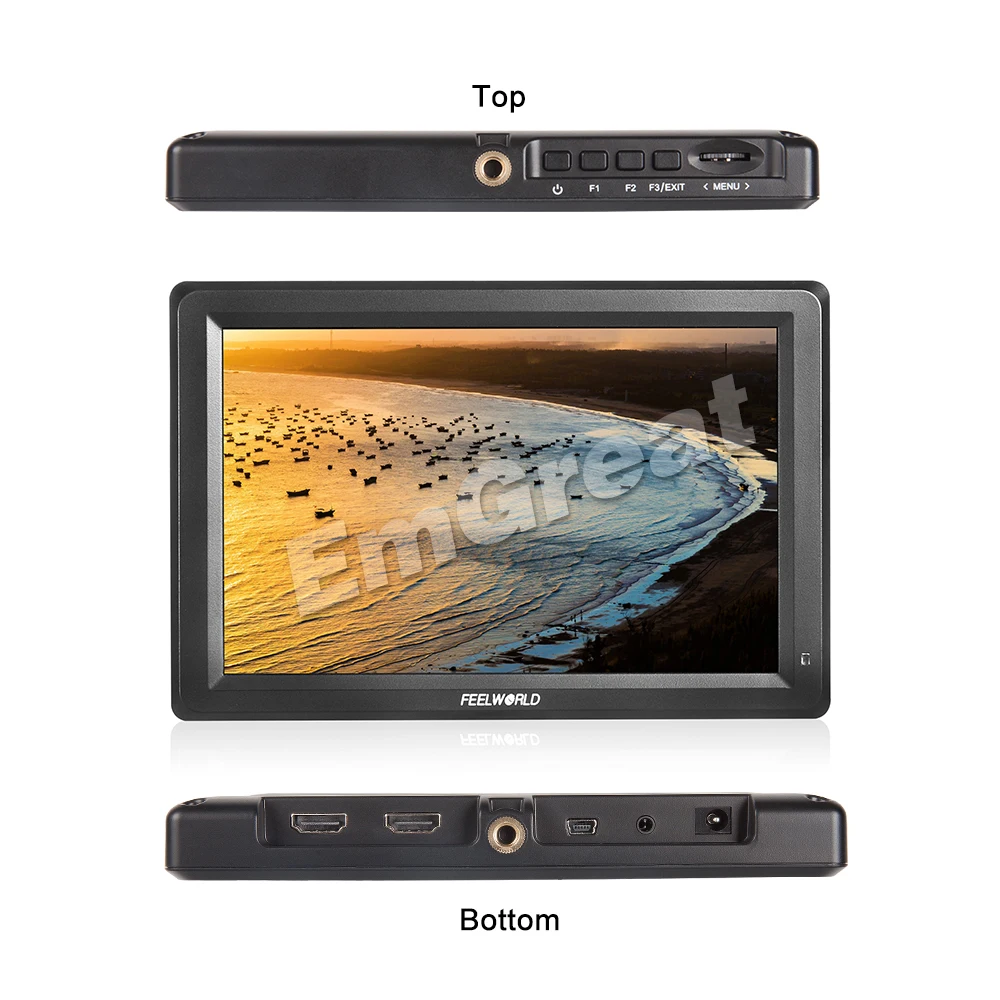 Feelworld F7 7-дюймовый полевой монитор с Full HD IPS экраном HDMI 4K UHD вход и выход для Canon Nikon