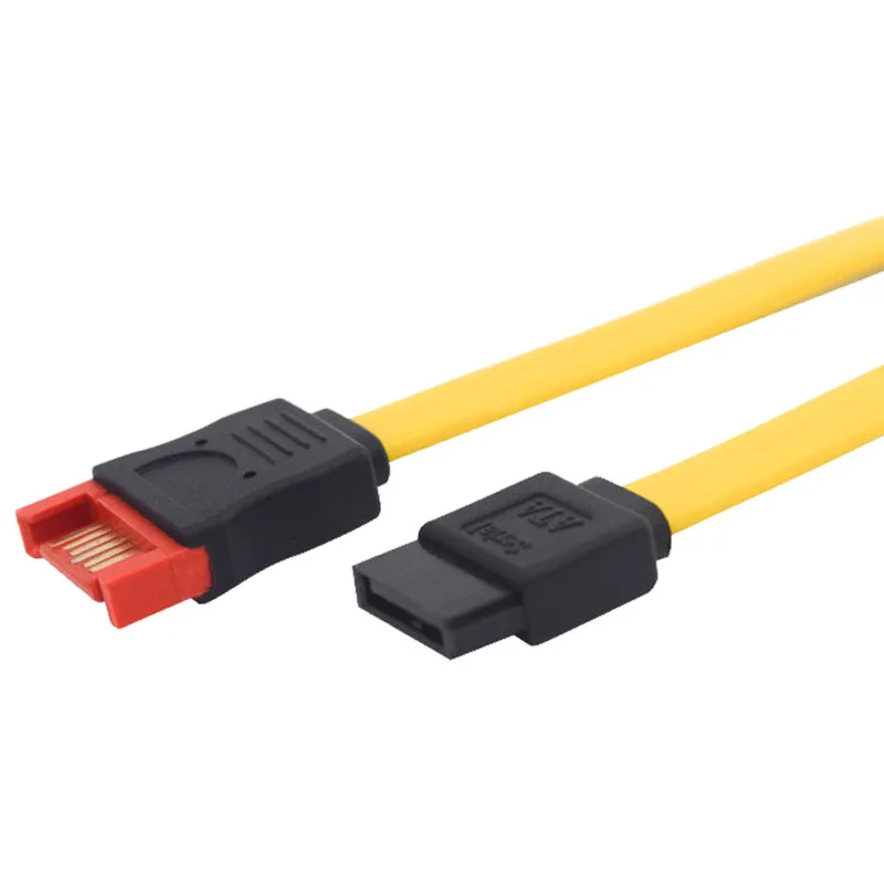 Удлинительный кабель для передачи данных SATA 7 pin ПК 3 0 SATAIII 6 Гбит/с жесткий диск SSD 18