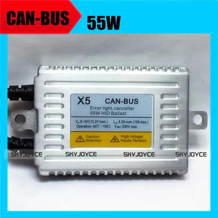 10X DHL Доставка hid canbus балласт 55 Вт 12 В переменного тока Высокое качество без ошибок