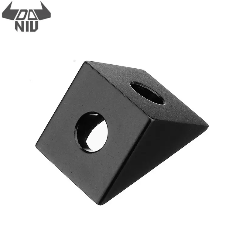 

DANIU 1Pcs Micro 20 Series 90 Degree Angle Corner Connector Bracket for 2020 V-slot Aluminum Extrusions Profiles New