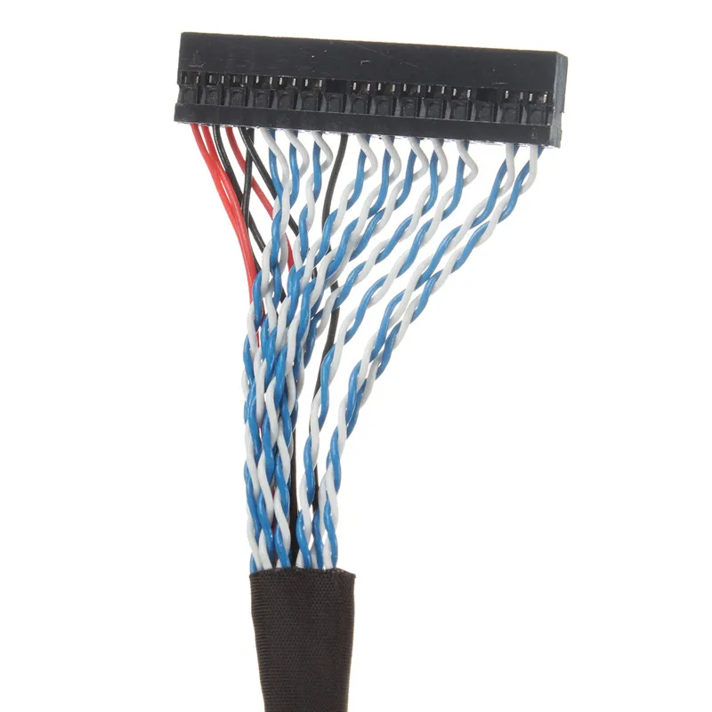 250 мм кабель LVDS FIX 30P D8 30pins 2ch 8bit 1 0 Шаг 17 21 ЖК дисплей Дисплей Панель Экран плате