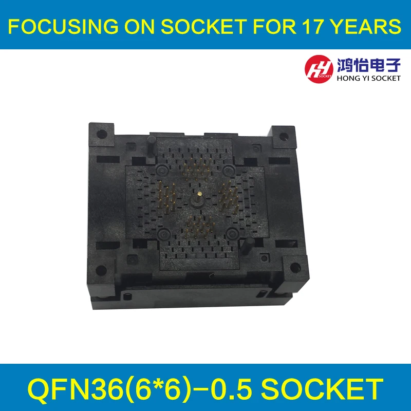QFN36 MLF36 NP506 036 034 C G ожога в гнездо IC тестовая розетка Opentop Чип Размер 6*6 флэш адаптер