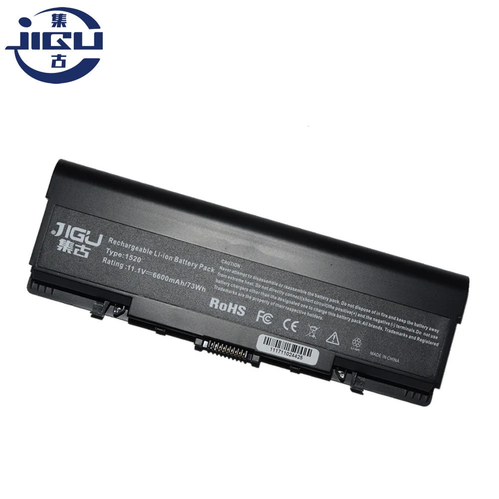 Jigu батарея для ноутбука Dell Inspiron 1520 1521 1720 1721 Vostro 1500 1700 312 0504 0575 FK890 FP282 451 10476 0594|battery for