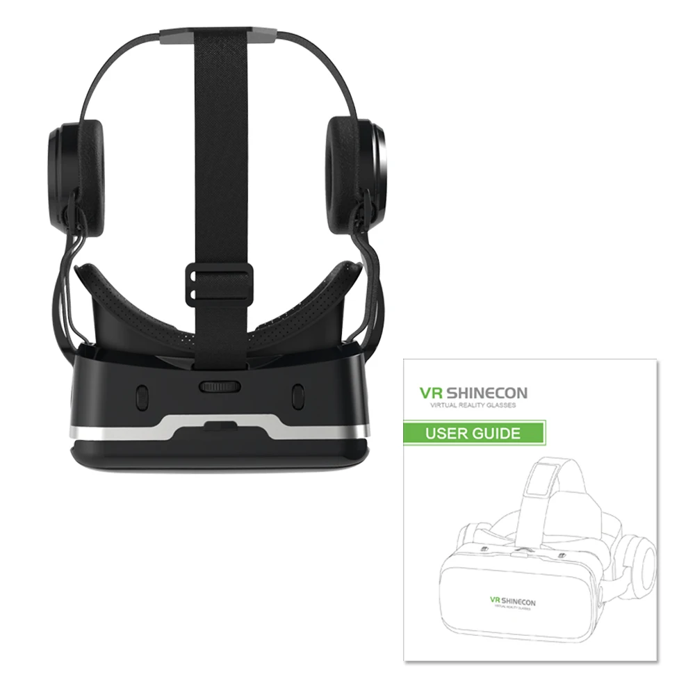 Оригинальные очки виртуальной реальности VR shinecon 3D картонные для шлема из