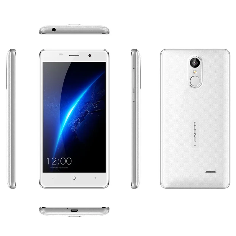 Original Leagoo M5 Shockproof Mobile phone Android 6.0 5'' MTK6580 Quad Core 2GB+16GB Dual Sim GPS Fingerprint 3G Smartphone |