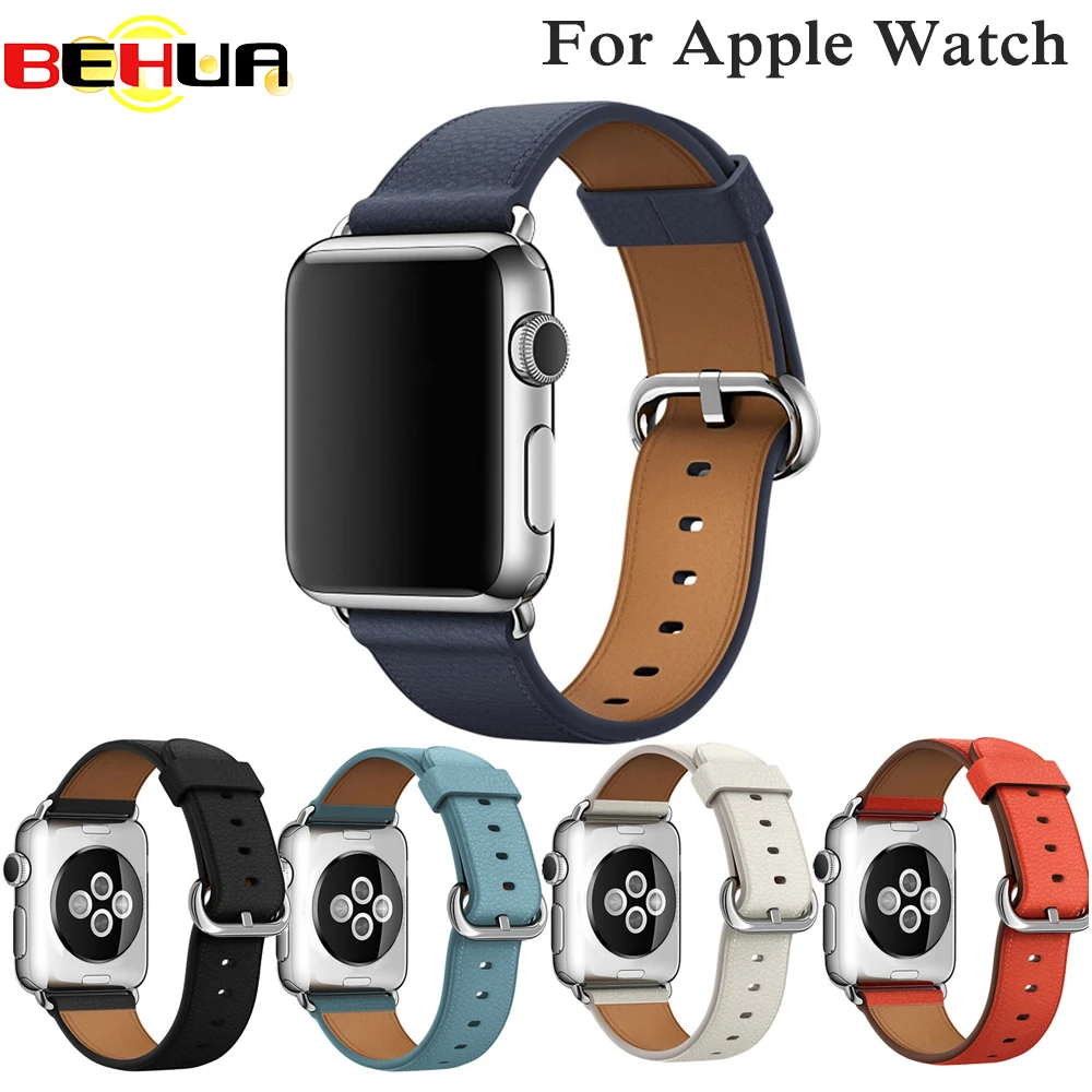 Ремешок из натуральной кожи для Apple Watch Band 40 мм 44 42 38 браслет Iwatch Series 4/3/100% 2/1 |