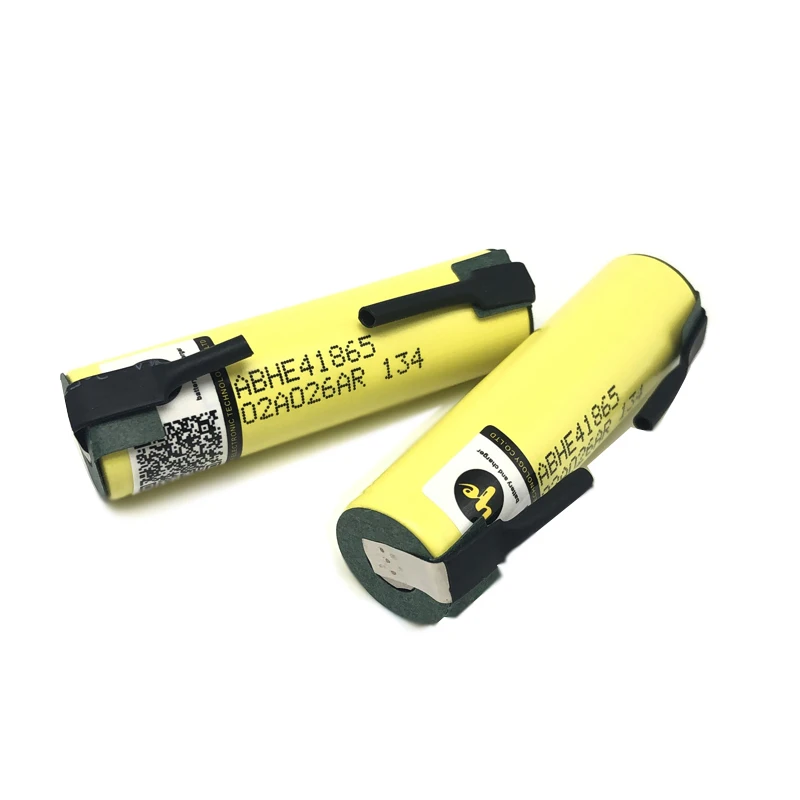 1-10 шт 18650 батарея 2500mah 20A для LG HE4 18650 литий-ионная аккумуляторная батарея безопасная мощность 3,7 V батарея для ecig/скутера+ никель