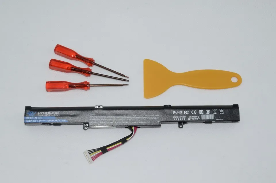 JIGU ноутбука Батарея 0B110-00220200 A41-X550E для ASUS X550D R752LB-TY050T R752MA-TY166H X750LN-TY012H X751LB X751LK X450 серии