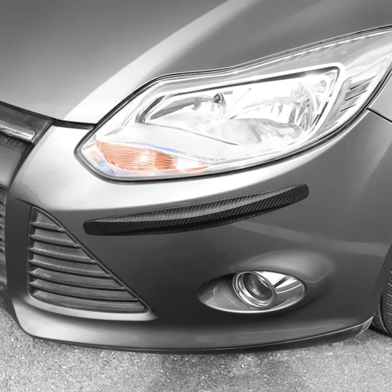 1 пара защитных угловых наклеек для автомобильного бампера Kia Rio K2 K3 K5 K4 Cerato Soul Forte