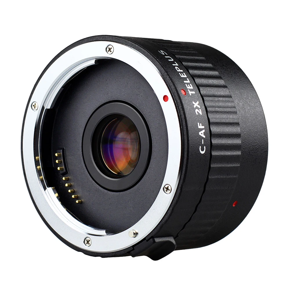 Viltrox C-AF 2X увеличение телеконвертер Extender Автофокус Крепление объектива для Canon EOS EF