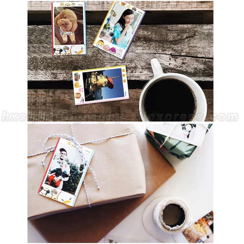 Фотобумага Fujifilm Instax Mini Instant Film Macaron& Tsum 20 листов для камеры Mini 8 9 7s 7c 70 90 25 Share SP-1 SP-2