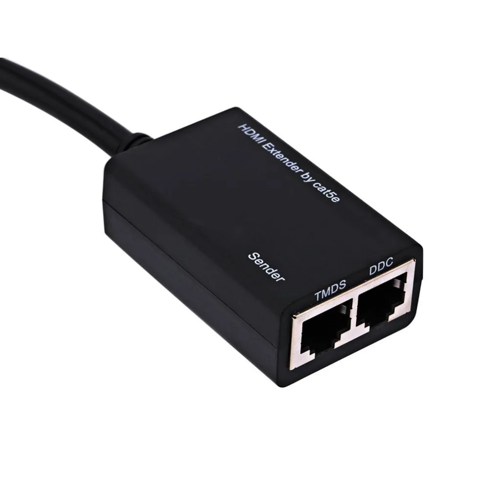 CUJMH HDMI удлинитель RJ45 CAT5e CAT6 кабель UTP LAN Ethernet Симметрирующий Ретранслятор 1080 p 3D для