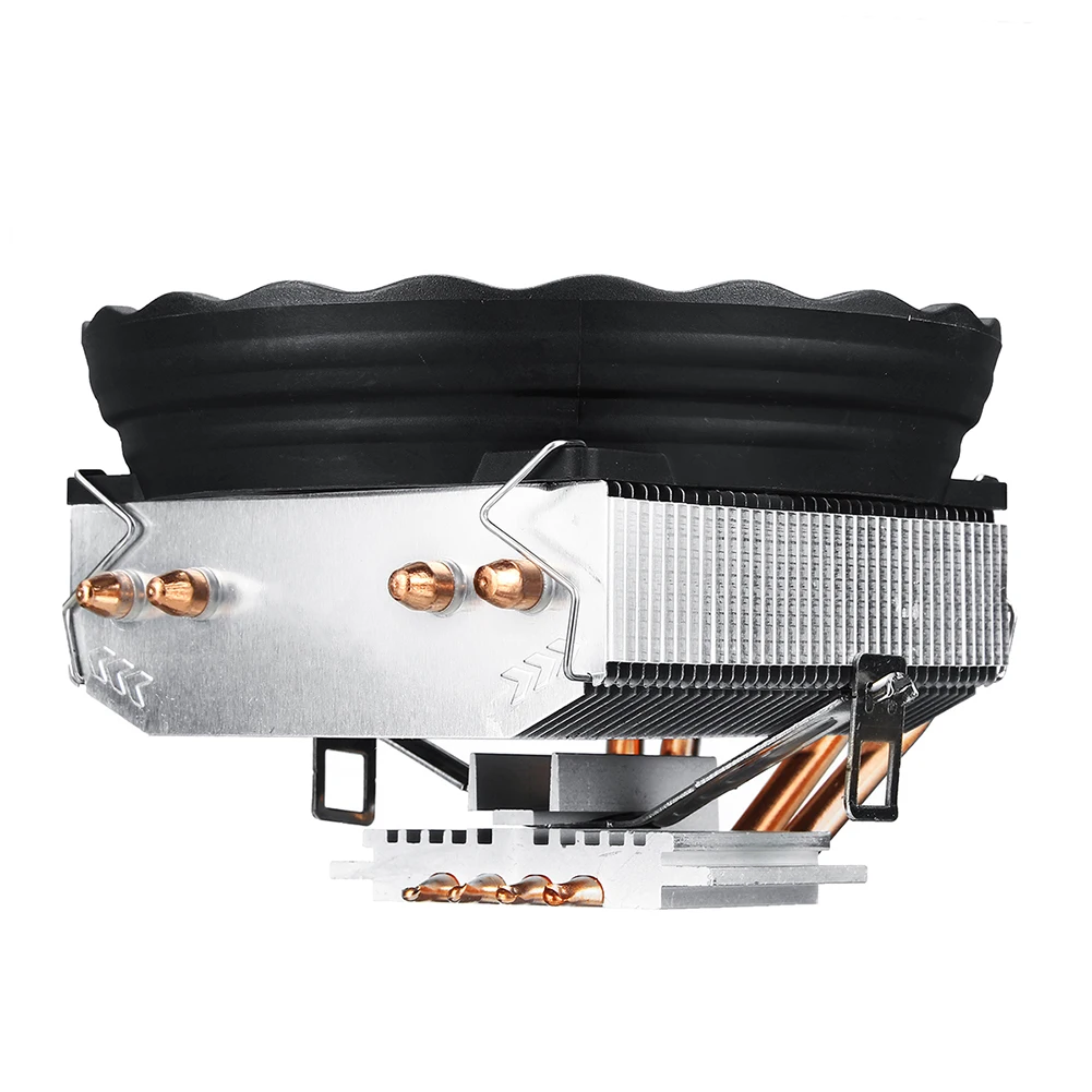 Кулер для процессора со светодиодной подсветкой RGB 4 контакта тепловые трубки