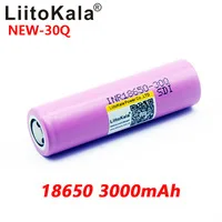 Аккумуляторная батарея Liitokala 18650 3000 мАч литий-ионная аккумуляторная | Электроника