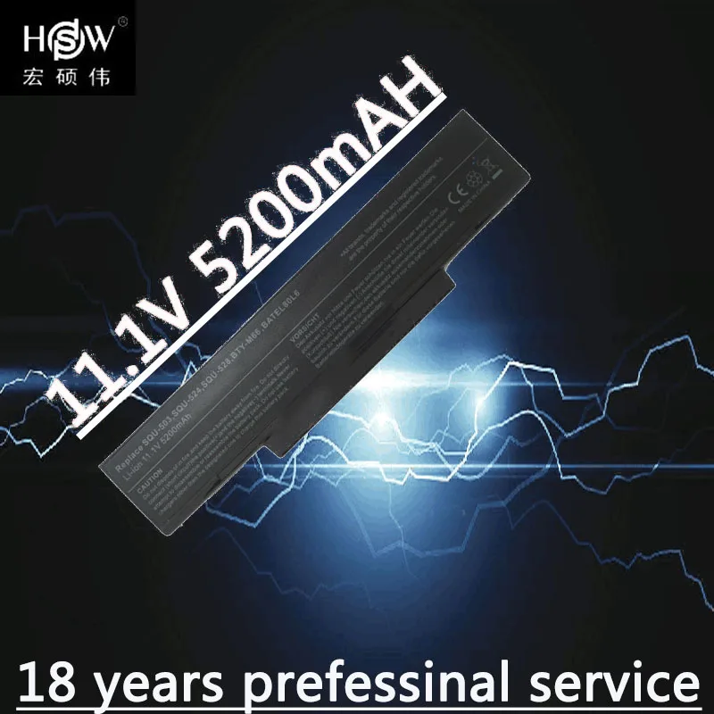 HSW аккумулятор A32-F2 A32-F3 A32-Z94 A32-Z96 BTY-M66 SQU-528 для Asus Z53 M51 Z94 A9T F3 F3S F3K F3T F3SV F3JR F3JA F3E акумуляторная батарея