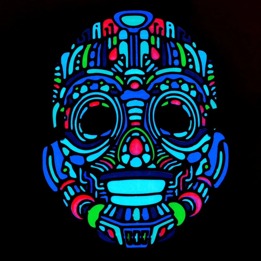 Светодиодный маска голосовое светящаяся фестивальный костюм для выступлений