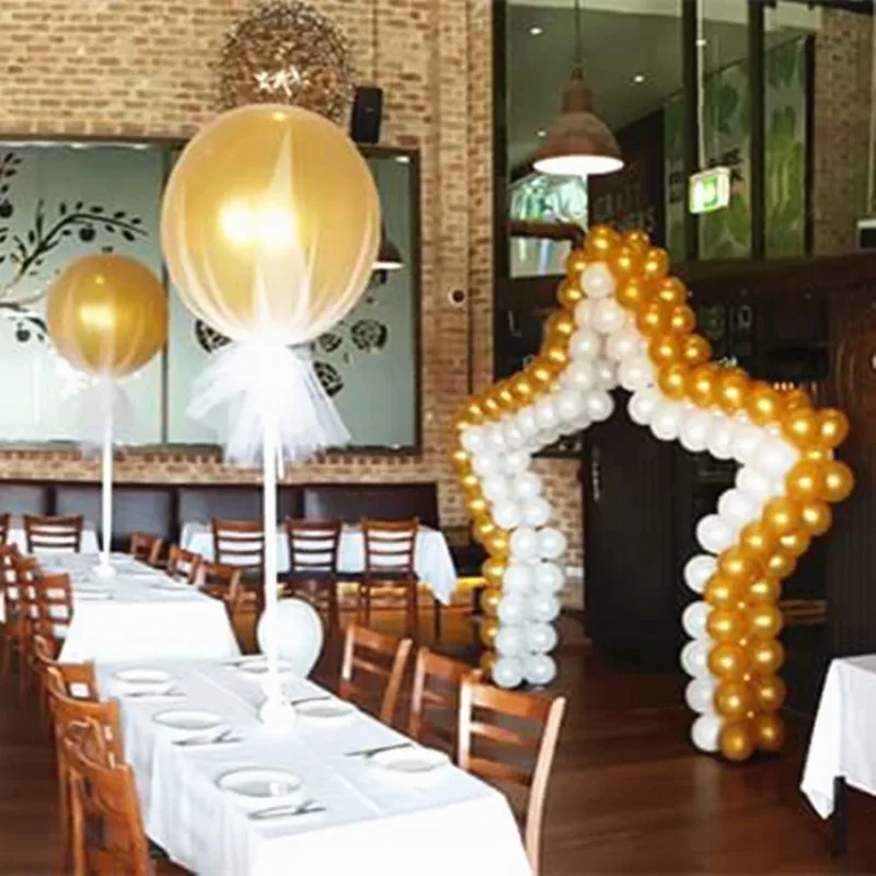 6 шт. Большие воздушные шары из латекса гигантские золотистые большие для