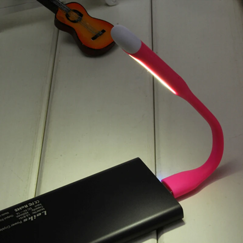 Мини USB светильник светодиодный светильник резиновый материал светильник с USB для банка питания/comupter портативный Сияющий ночной Настольный светодиодный светильник