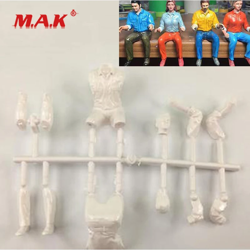 High Quality 1:14 Scale 1pcs workers Unpaited Man or Women Driver Doll fit 1/10 1/12 1/14 RC Truck Scene accessories | Игрушки и хобби