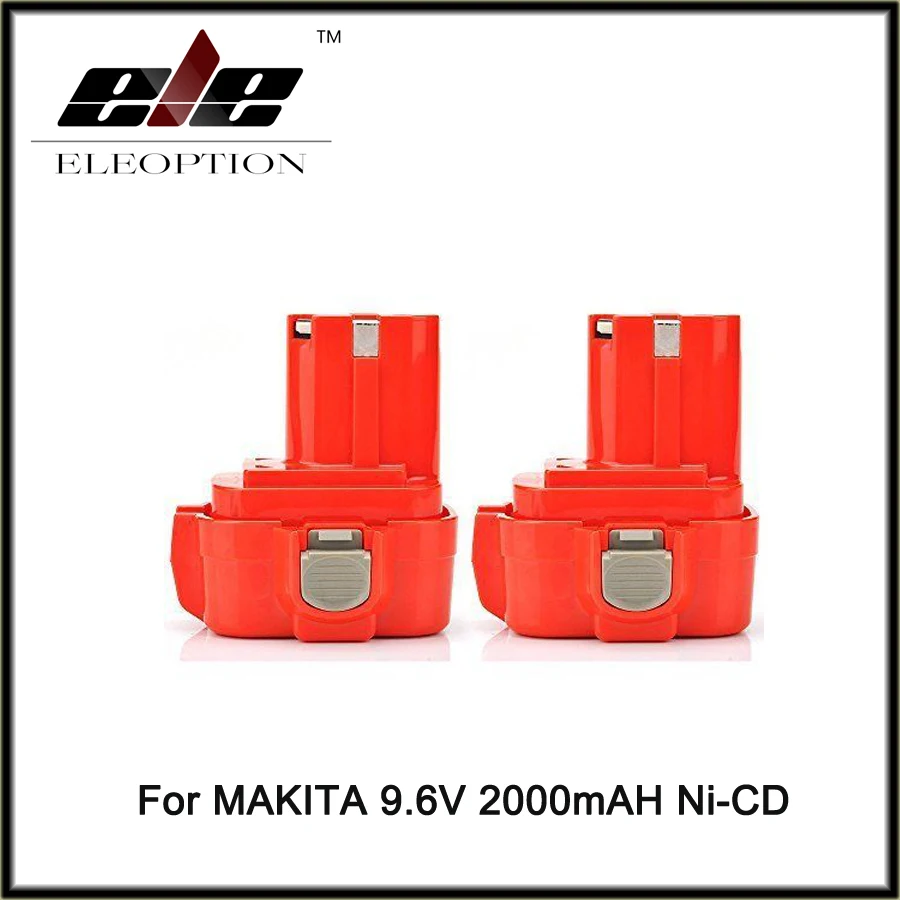 

Перезаряжаемый аккумулятор для электроинструмента MAKITA 9,6, 9,6, 9100, 2 шт.