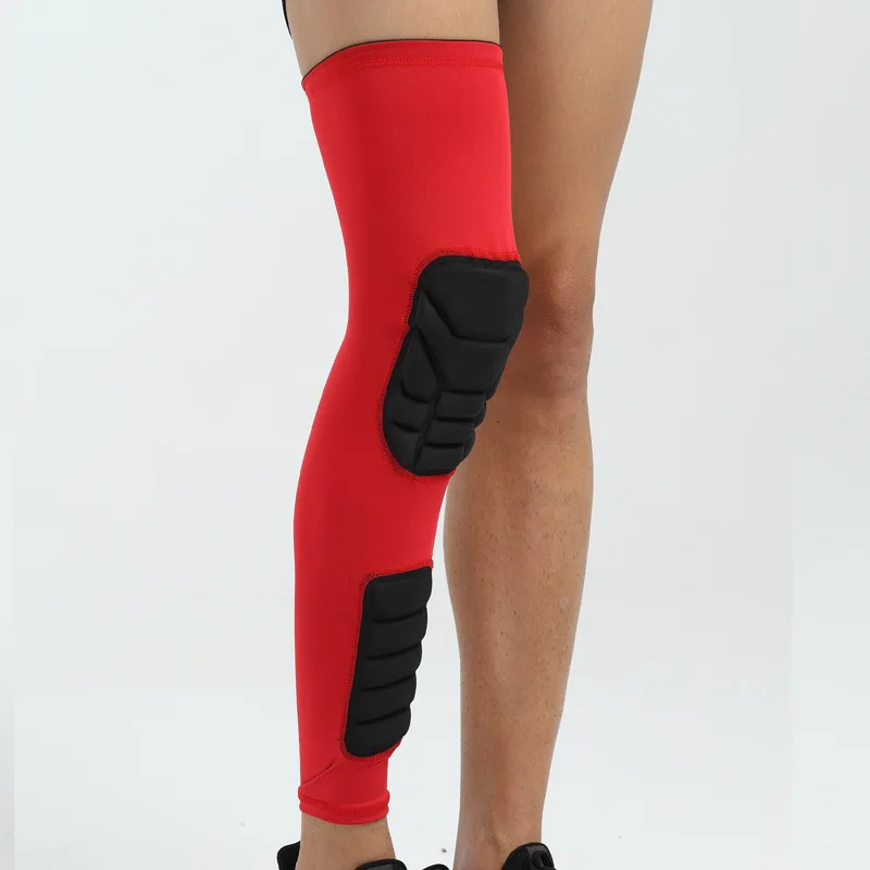 2 шт. усиленные Футбол наколенника штанины баскетбольные наколенники протектор
