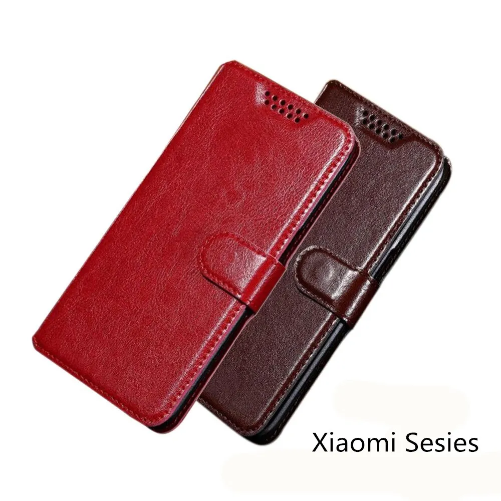 Роскошный чехол-книжка из PU кожи с функцией подставки для Xiaomi Redmi 4 Pro 3X 3S 4X и заметок Fundas.