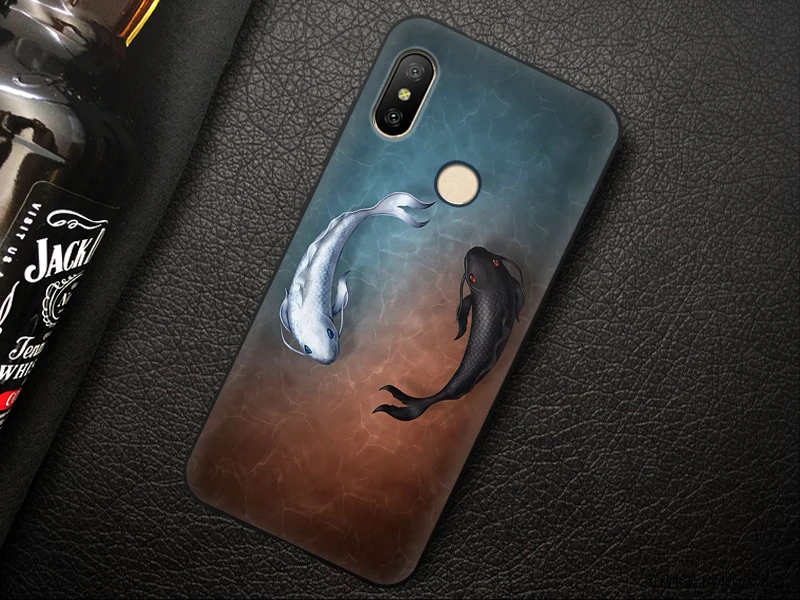 JURCHEN чехол для телефона для Xiao mi Red mi 6 Pro Чехол глобальная версия мультяшная Мягкая силиконовая задняя накладка из ТПУ чехол для Xiaomi mi A2 Lite чехол