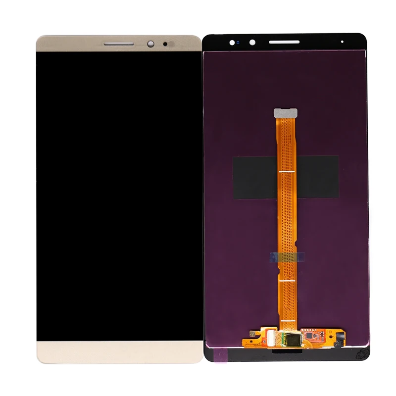 Для huawei mate 8 дисплей сенсорный экран для huawei mate 8 ЖК с дигитайзером сборка NXT-L29 Замена 6 дюймов - Цвет: Gold