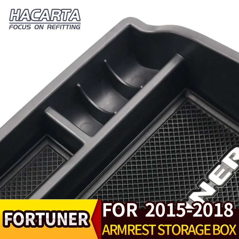 Подлокотник для хранения подходит Toyota Fortuner An160 2015 2018 Hilux revo rocco AN120 AN130 контейнер