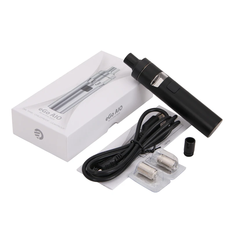 100% Оригинальный стартовый набор Joyetech eGo AIO D16 D22 Все в одном с 2 мл и 1500 мАч емкость