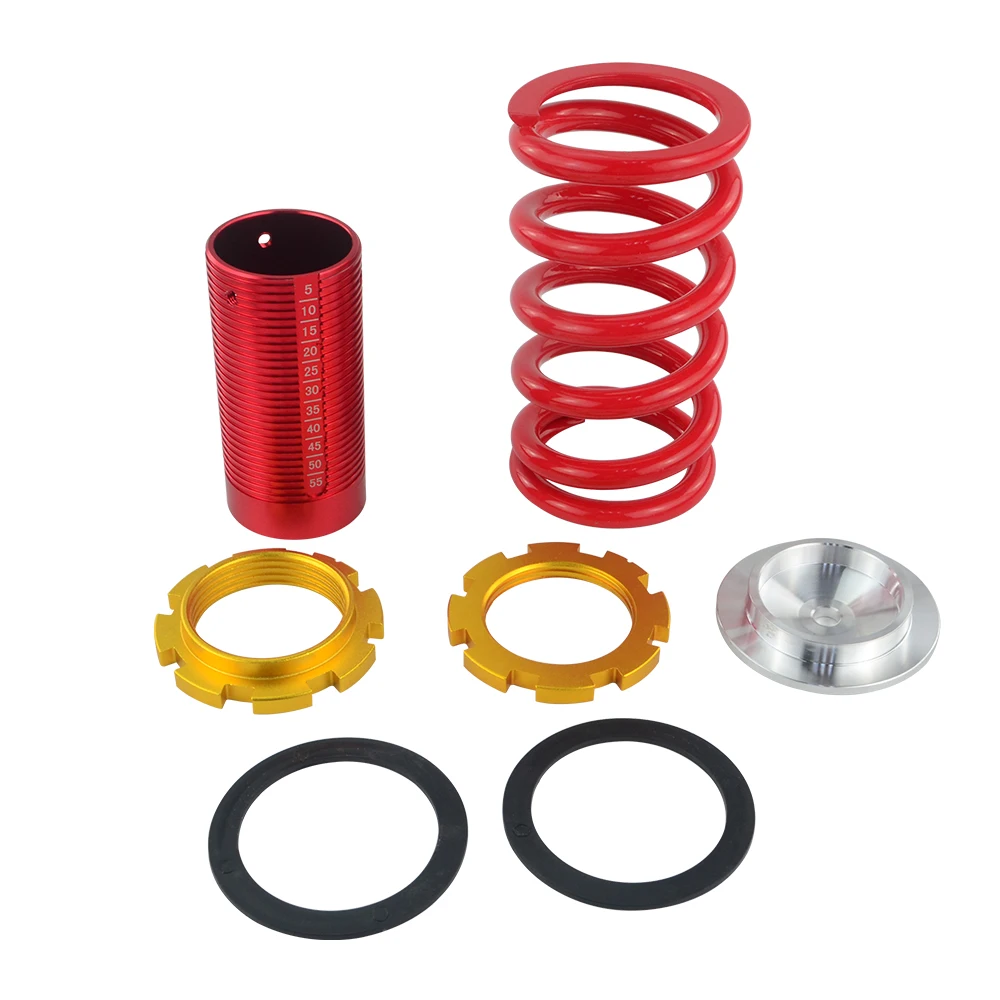 Гипертонизированные кованые алюминиевые комплекты Coilover для Honda Civic 88 00 красные